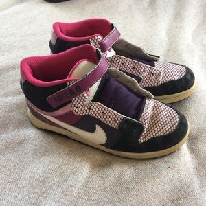 Pink & Purple Hightop Nike’s